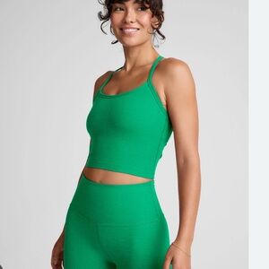 Beyond yoga space dye green set